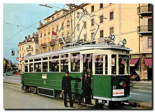 Cartes postales moderne Automotrice Be de 1934 a la place du Cirque