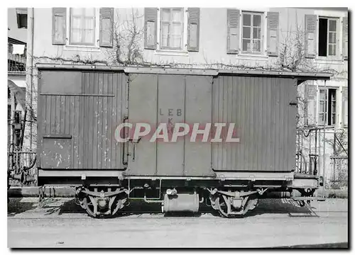 Cartes postales moderne Wagon courvert K a Echallens