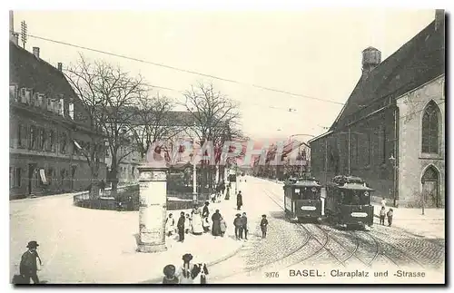 Moderne Karte Neben der St Clara Kirche