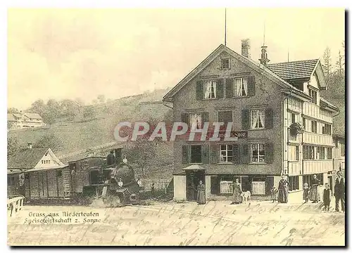 Cartes postales moderne Eine Dampflok der Appenzeller Strassenbahn Ast