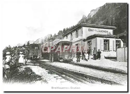 Cartes postales moderne Station Breitlauenen um die Jahrhundertwende