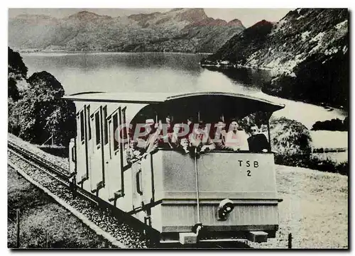 Cartes postales moderne Die Treib Seelisberg Bahn Fahrt seit 1916