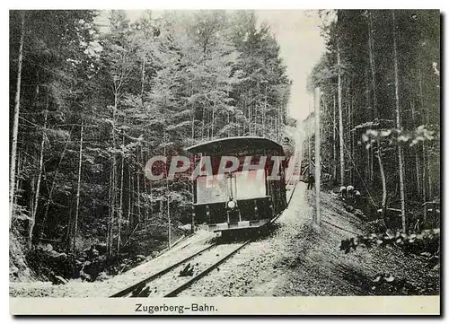 Cartes postales moderne Die Zugerbergbahn