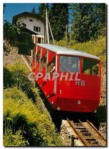 Cartes postales moderne Interlaken station Harderkulm