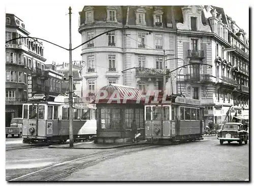 Moderne Karte Veney place de la Gare