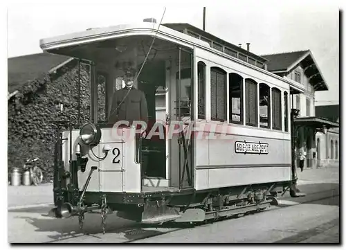 Moderne Karte Place de la Gare d'Aigle