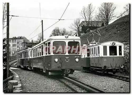 Cartes postales moderne Croisement a Leysin Village