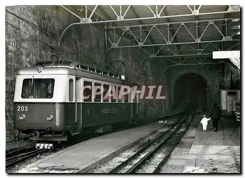 Cartes postales moderne Leysin Feydey au fond tunnel pour le Grand Hotel