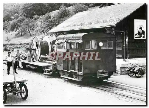 Cartes postales moderne Der dem Fahrieitungsdienst zugeteilte