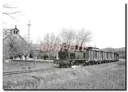 Cartes postales moderne Train mixte pour Olot pres d'Angles