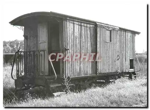 Cartes postales moderne Fourgon en gare de Vimpelles