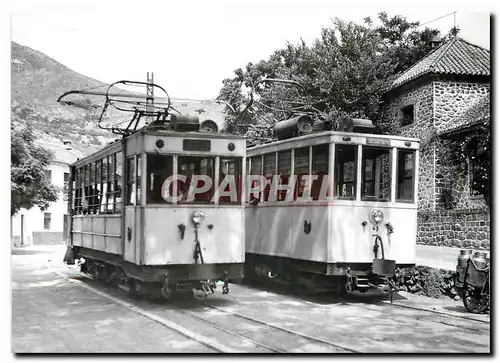 Cartes postales moderne Croisement des motrices a Pinos