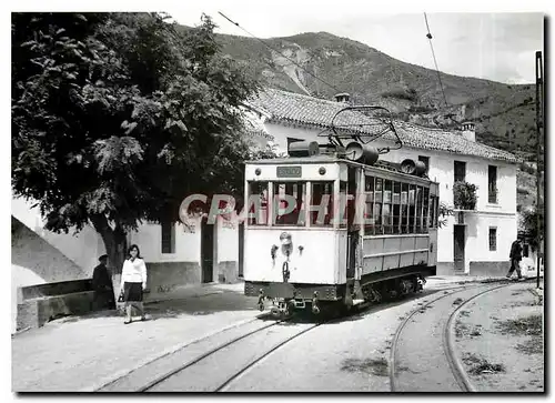 Cartes postales moderne Automotrice a l'evitement de Pinos