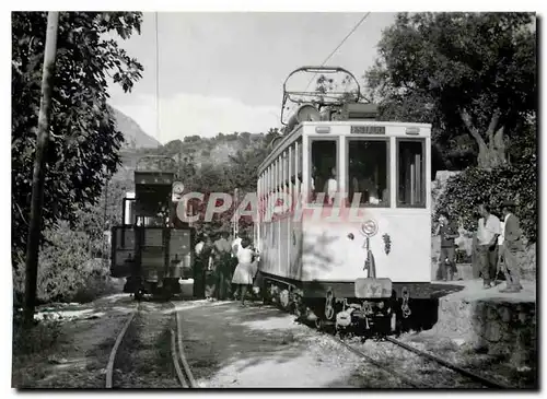 Cartes postales moderne Motrice au terminus de San Juan