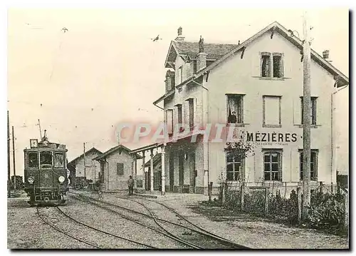 Cartes postales moderne Mezieres apres la reprise du Lausanne Moudon par les T L