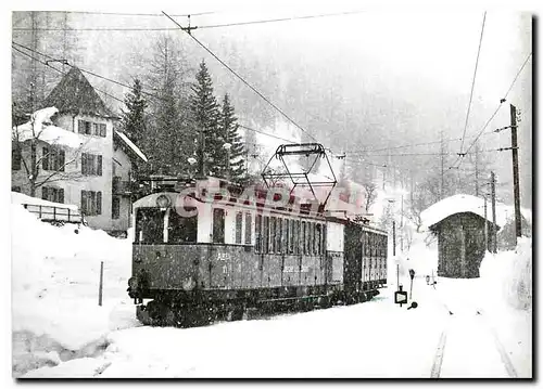 Cartes postales moderne Arrivee a Loeche les Bains