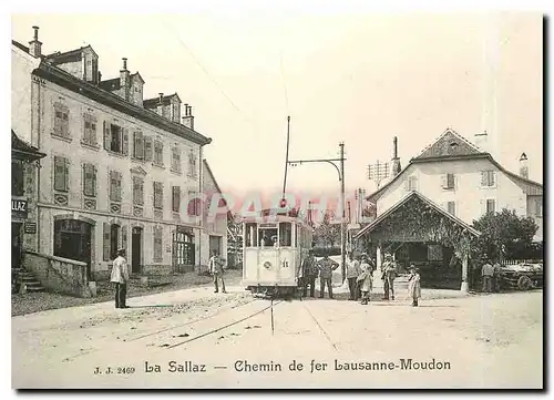 Moderne Karte Automotrice Ce a La Sallaz