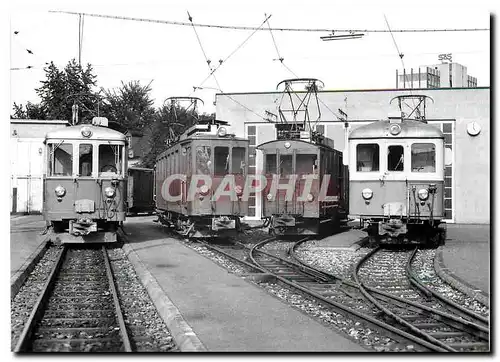 Cartes postales moderne Aarau WSB Be devant le depot