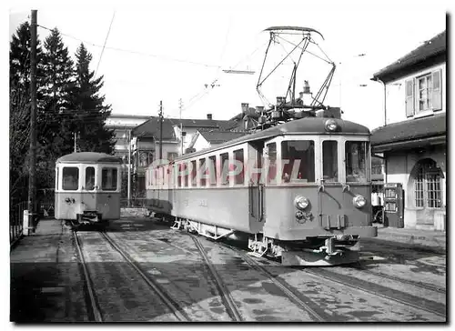 Cartes postales moderne Aarau WSB ancienne situation terminus