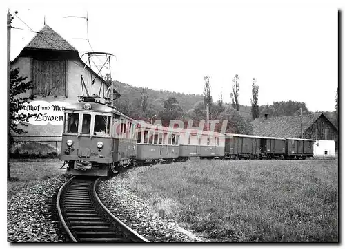 Cartes postales moderne Gontenschwil train special TMZ Zurich