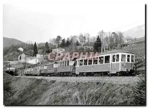 Cartes postales moderne Train de sports pour Vevey