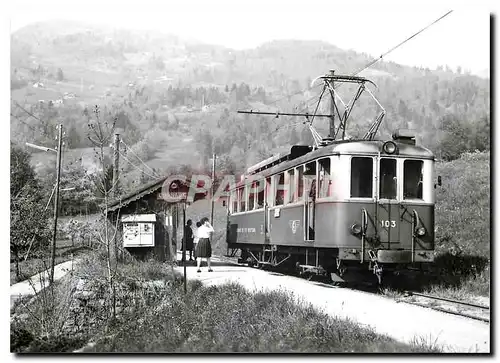 Cartes postales moderne ABDe a la halte de Cornaux