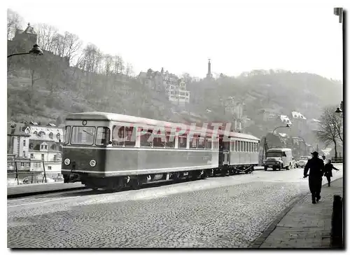 Moderne Karte Triebwagen VT Talbot in Altena