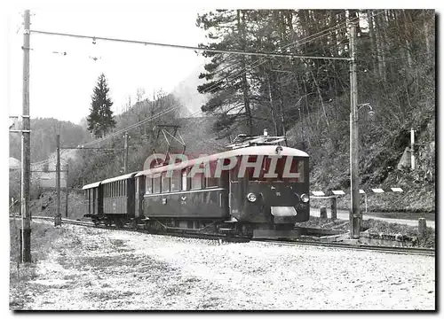 Moderne Karte Train pour Bulle au PN