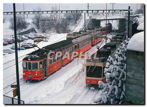 Moderne Karte Der Forchbahn Abonnentenzug Bde