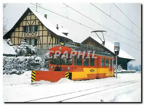 Cartes postales moderne Forchbahn Motorwagen