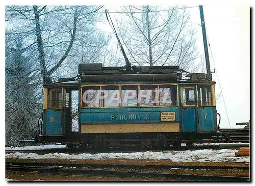 Moderne Karte Forchbahn Pendelmotorwagen