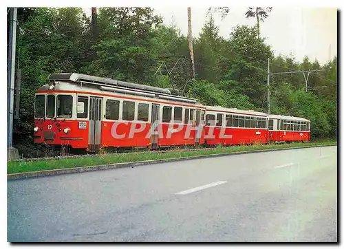 Cartes postales moderne In den Stosszeiten muss die Forchbahn auch begleitete Zuge