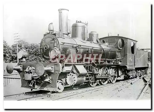 Moderne Karte Brohl locomotive G Krauss 1914