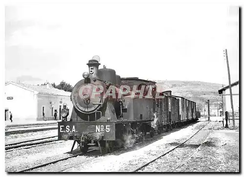 Cartes postales moderne Train marchandises en gare de Murc de Alkoy