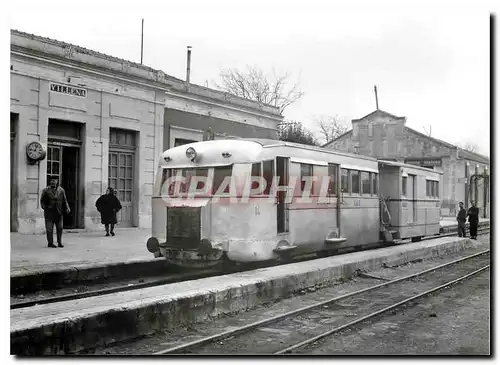 Cartes postales moderne Automotrice avec remorque ouverte a Villena