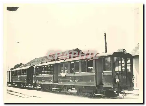 Cartes postales moderne Tram CEV BCFe 4 4 101 in Chatel St Denis