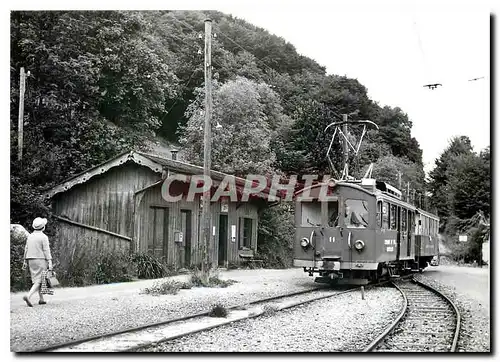 Cartes postales moderne Chatel St Denis und Chamby CEV ABFe 2 3 Wagen 11 B2 21