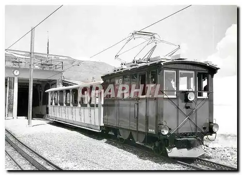 Cartes postales moderne Bis zum Eintreffen der Doppeltriebwagen waren die Lokzuge