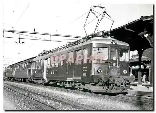 Cartes postales moderne Tram EBT CFe 4 4 146 Solothurn