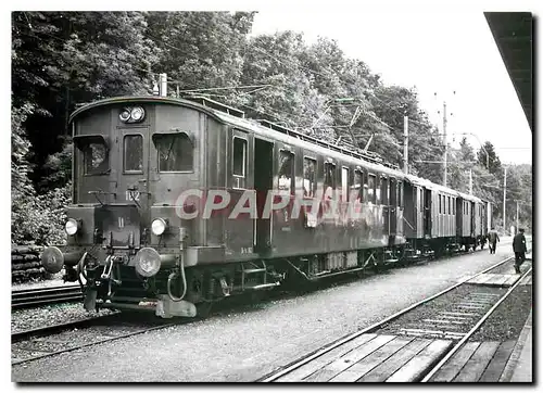 Moderne Karte Wassen Marie VHB Nr 182 Dampftriebwagen in Ramsei