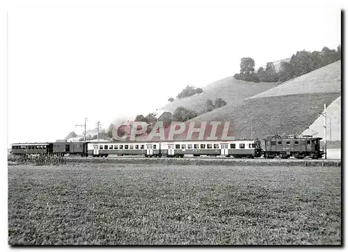 Cartes postales moderne Tram Be 4 4 EBT Eilzug Walkringen