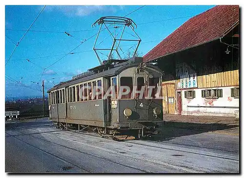 Cartes postales moderne Tram StSS BFe 4 4 4