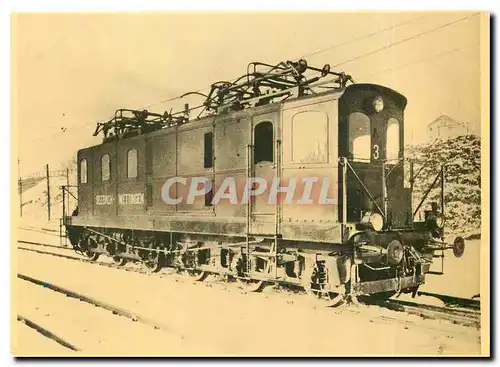 Cartes postales moderne Locomotive Fb 2x2 Nr 3 Seebach Wettingen