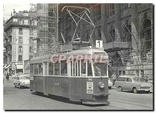 Cartes postales moderne Tram Be 4 4 110