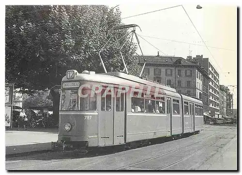 Moderne Karte Tram Be 4 6 797 au Rondpoint de Plainpalais