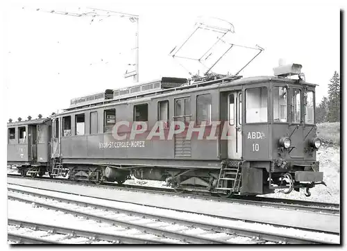 Cartes postales moderne Tram ABDe 4 4 10