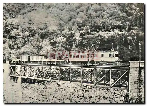 Moderne Karte Pont sur la Maggia pres de Pontebrolla BCFe 4 4 2