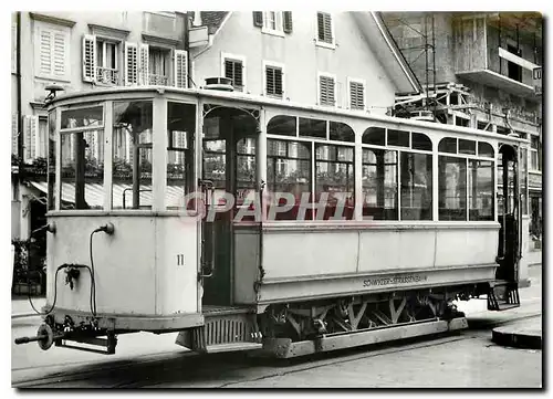 Cartes postales moderne Tram C 11 a Brunnen debarcadere