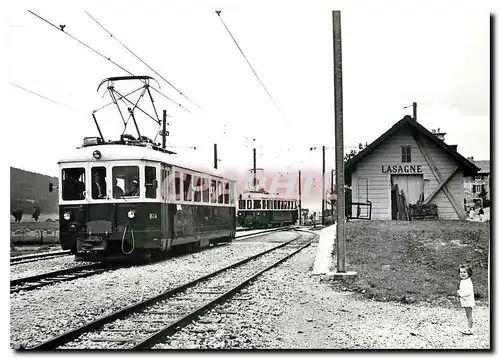 Cartes postales moderne Croisement a La Sagne