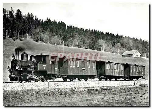 Cartes postales moderne Train pres des Ponts de Martel